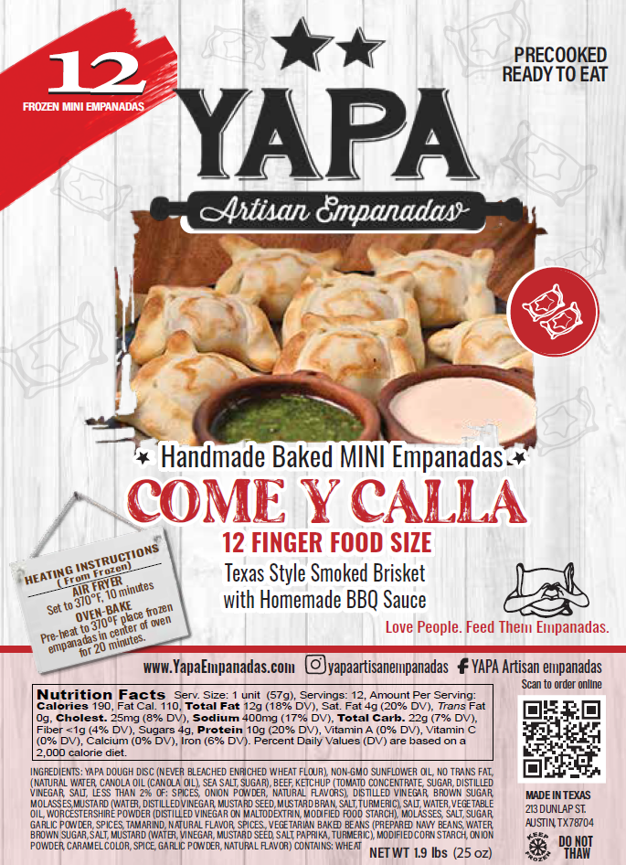 Mini-Empanadas Smoked Brisket